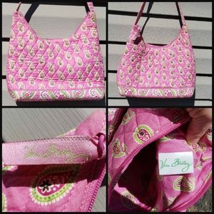 Vera Bradley | Pink & Green Paisley Shoulder Bag